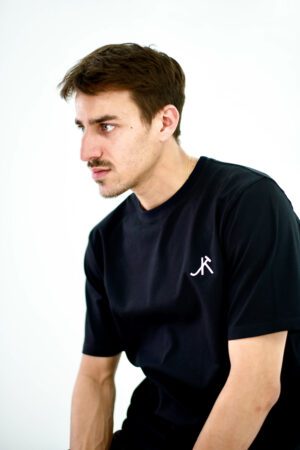T-Shirt Pivoine Noir – Image 4