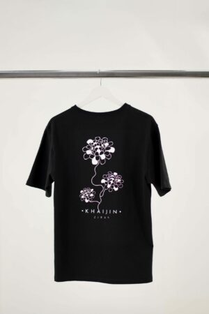 T-Shirt Pivoine Noir