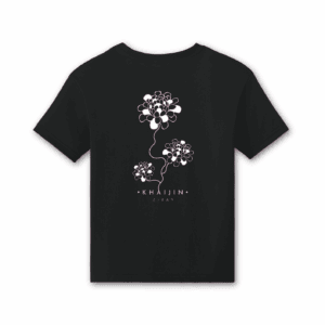 T-Shirt Pivoine Noir